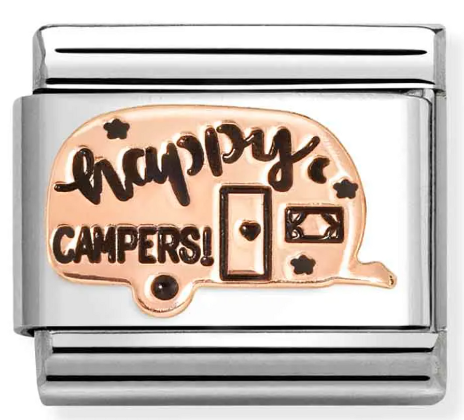 Nomination Link 9K Rose Gold Przyczepa Kempingowa 'Szczęśliwi Obozowicze' 430202 22.png